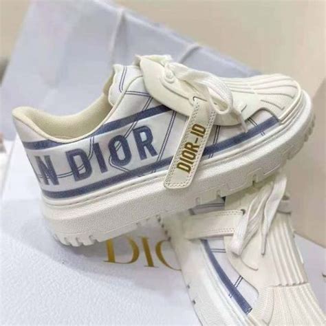 dior id white sneakers|christian Dior sneakers for women.